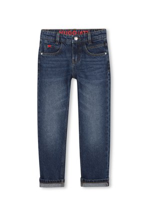 HUGO Kids, PANTALON EN DENIM - Jean droit - dble stone brossage