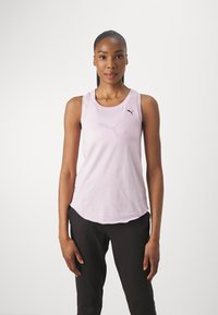 Puma STUDIO FOUNDATION RACERBACK TANK - Felső - grape mist