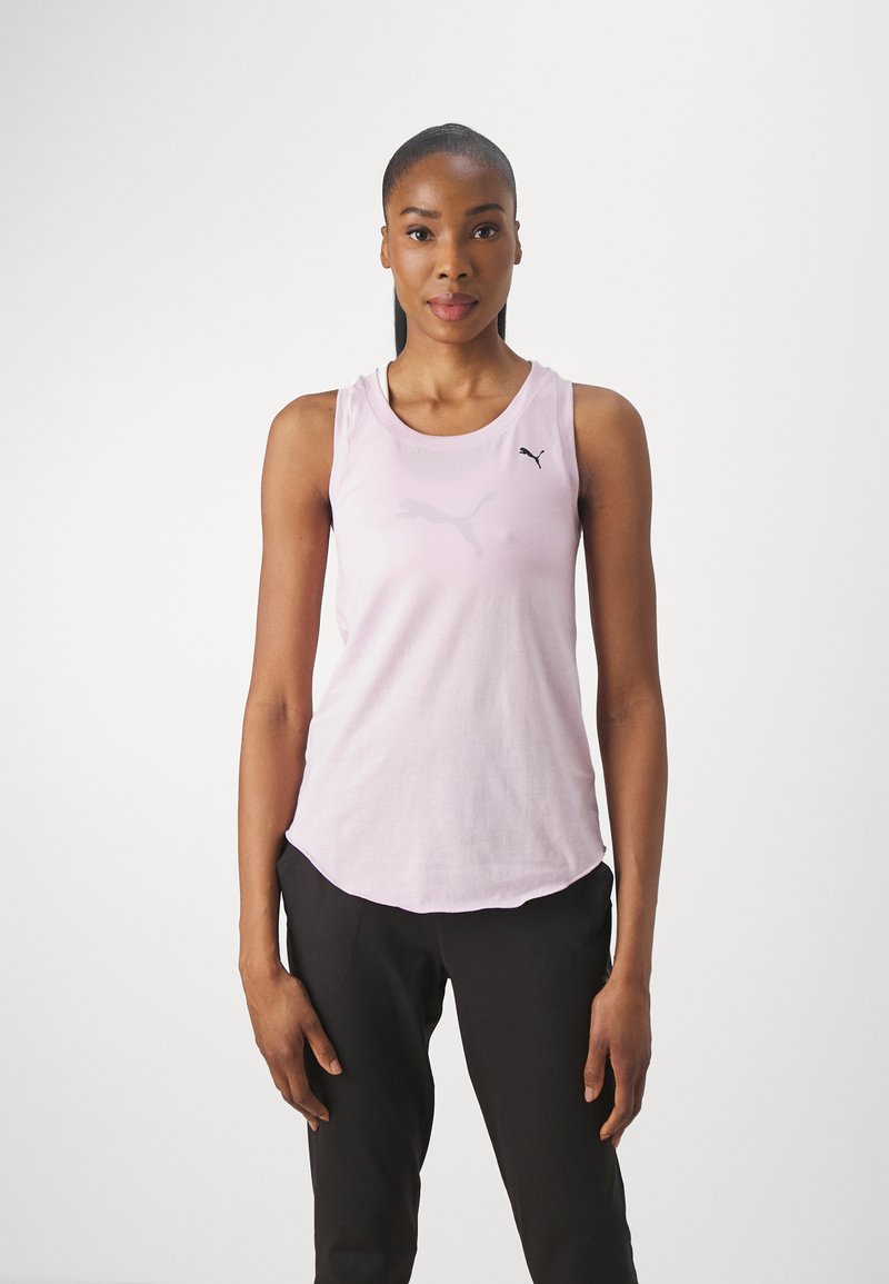 Puma - STUDIO FOUNDATION RACERBACK TANK - Toppi - grape mist, Suurenna