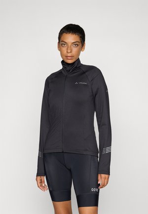 WOMENS POSTA TRICOT - Dviratininko marškinėliai - black