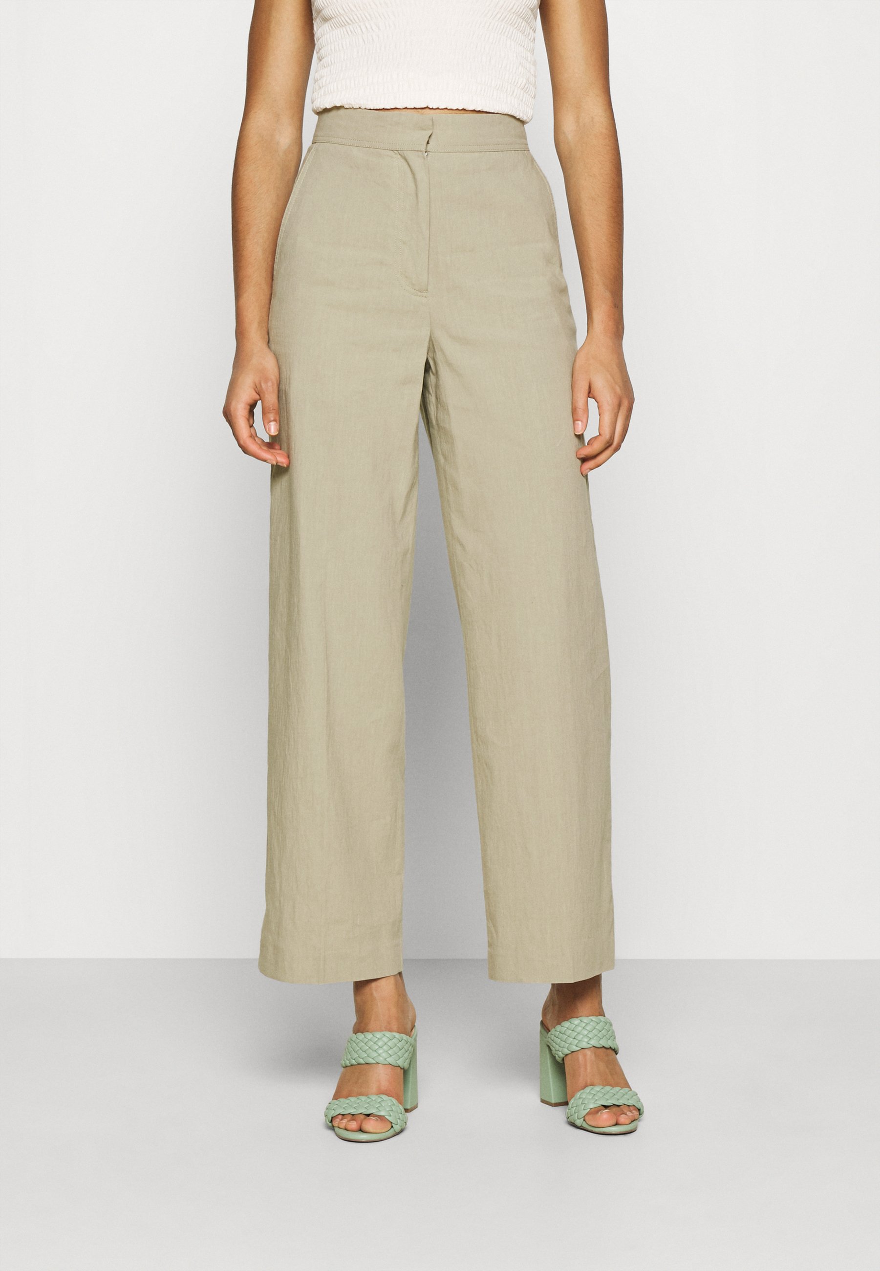 ARKET TROUSER - Trousers - beige 