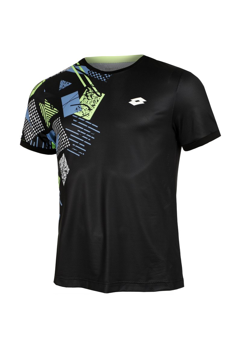 Lotto T-shirt print zwart