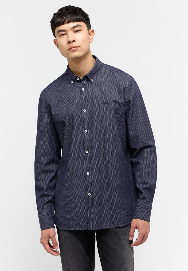 mustang Overhemd blauw