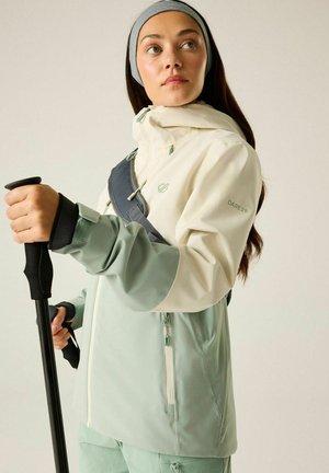 Regatta, Regenjacke / wasserabweisende Jacke - almond milk glacier green