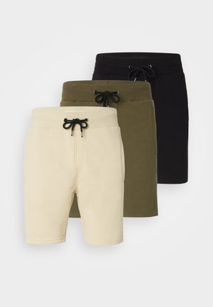 3 PACK - Short - black