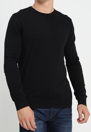 Strickpullover - black