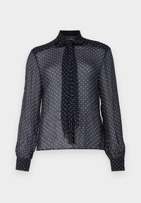 GANT BOW BLOUSE - Blúz - evening blue