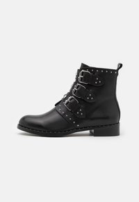 Cosmoparis Kovbojské/motorkářské kotníkové boty - black