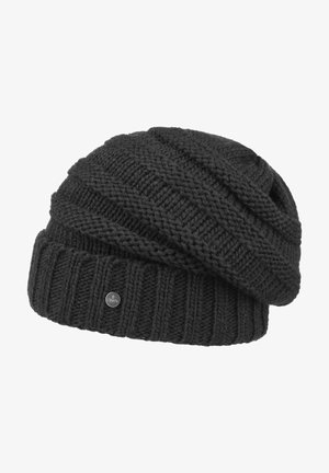 Lierys JIL OVERSIZE - Beanie - schwarz
