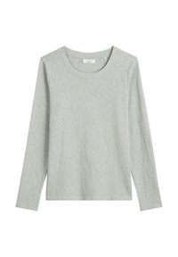 DFC LONGSLEEVE REGULAR AUS HEAVY SLUB - Maglietta a manica lunga - stone melange