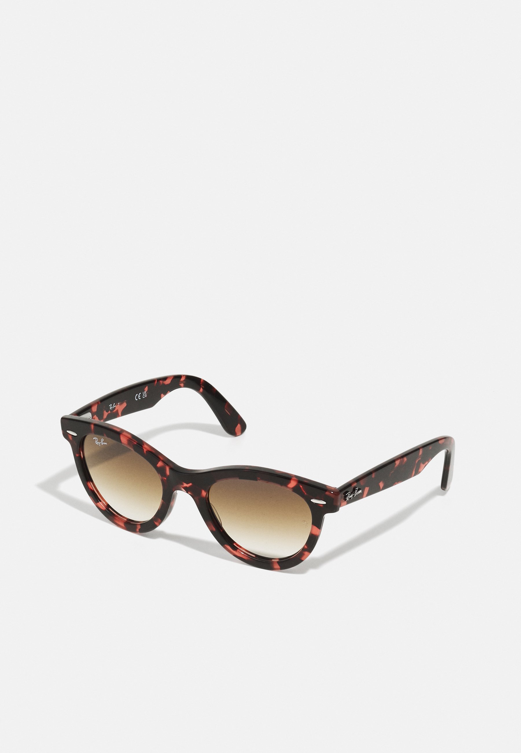 Ray-Ban WAYFARER WAY UNISEX - Sunglasses - pink/clear 