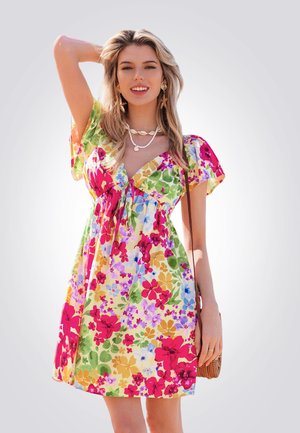 Cupshe FLORAL SWEETHEART  - Freizeitkleid - multi-coloured
