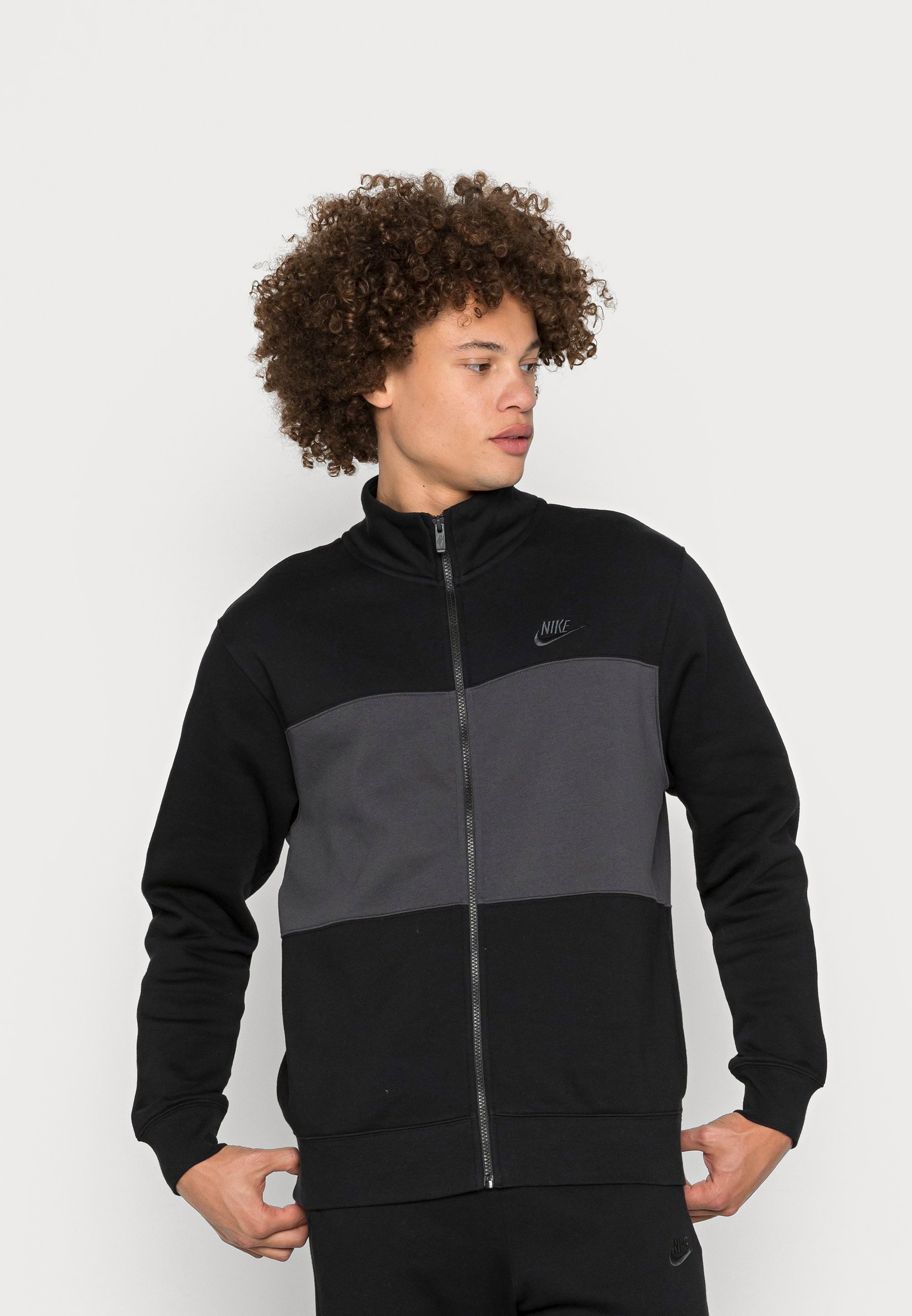 Nike Sportswear Sudadera con cremallera - black/smoke grey/smoke grey/negro  - Zalando.es