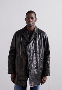 Bally M0PE - Chaqueta de cuero - black