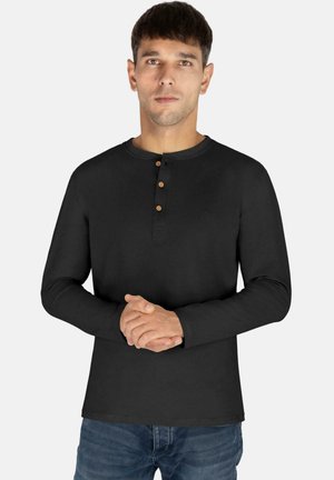 Long sleeved top - schwarz