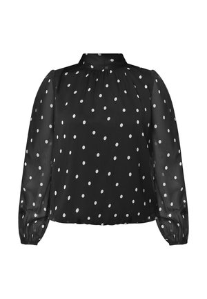 M&Co, PETITE TOPS - Bluse - black croc