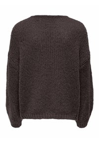ONLY Knitted ONLNORDIC Knitted - Striktrøje - chocolate martini