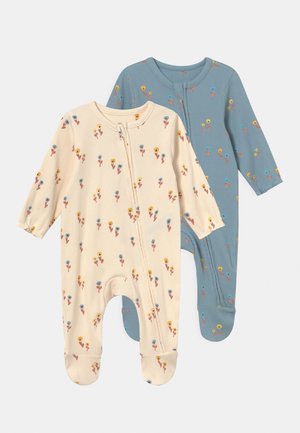 BABY FLORAL 2 PACK - Dupačky na spaní - blue mix
