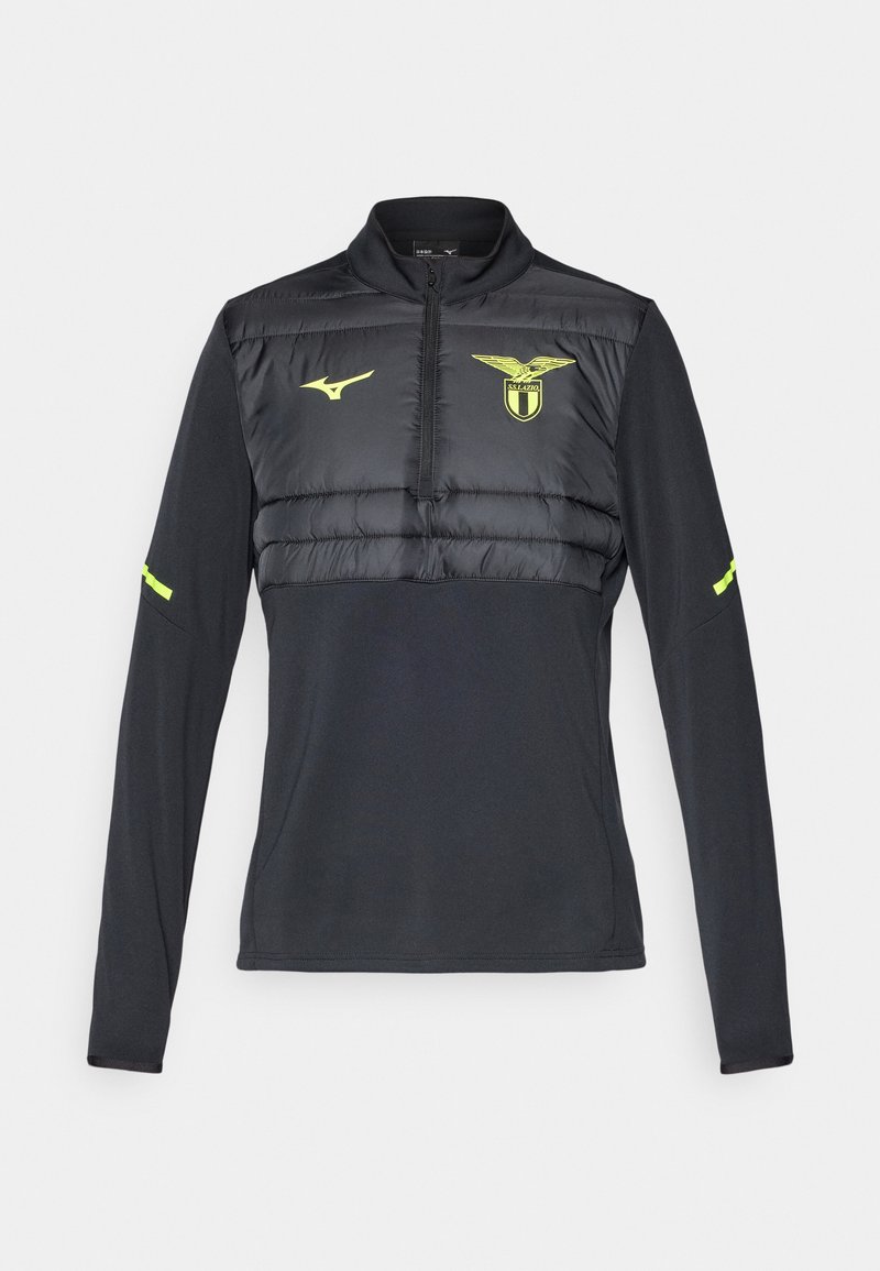 Mizuno MIDLAYER HYBRID TRAINING TOP LAZIO - Club wear - black - Zalando ...