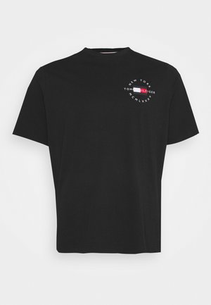 CIRCLE CHEST CORP TEE - T-shirt - bas - black