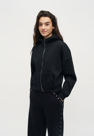 Even&Odd by Zalando, Суитшърт с цип - black