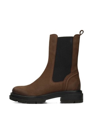 Stivali con plateau - dark brown