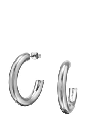 HALBE CREOLEN - Orecchini - silver coloured