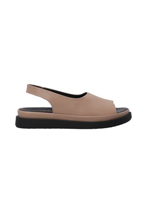 Platform sandals - beige