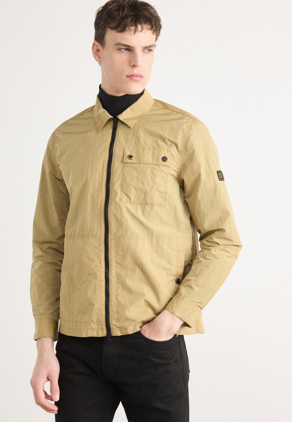 INLINE OVERSHIRT - Light jacket - camel