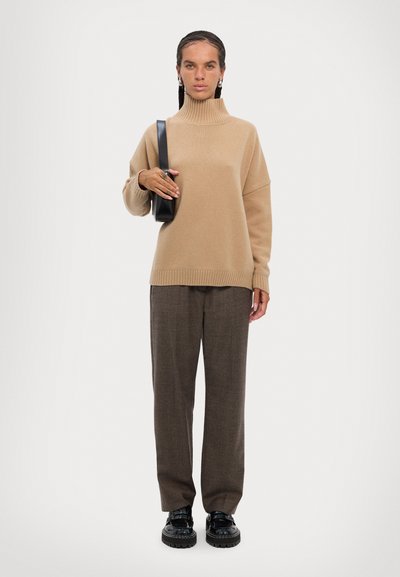 WEEKEND MaxMara HATELEY - Hlače - marrone scuro