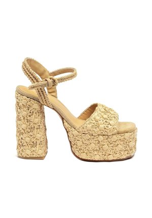 FABIANA MAXI  - Sandali con tacco - beige