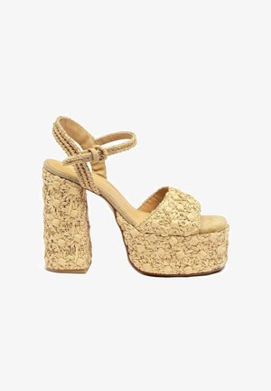 Castañer, FABIANA MAXI - Sandali con tacco - beige