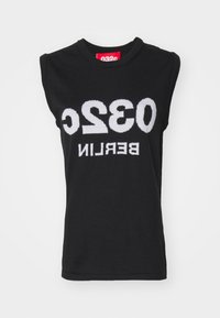HOLLYWOOD TO BERLIN SELFIE TANK - Pulover - black