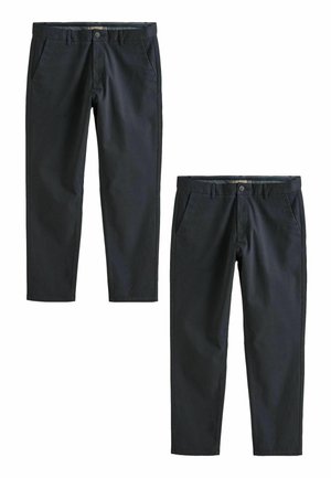 STRAIGHT STRETCH 2 PACK - REGULAR FIT - Chino - navy blue