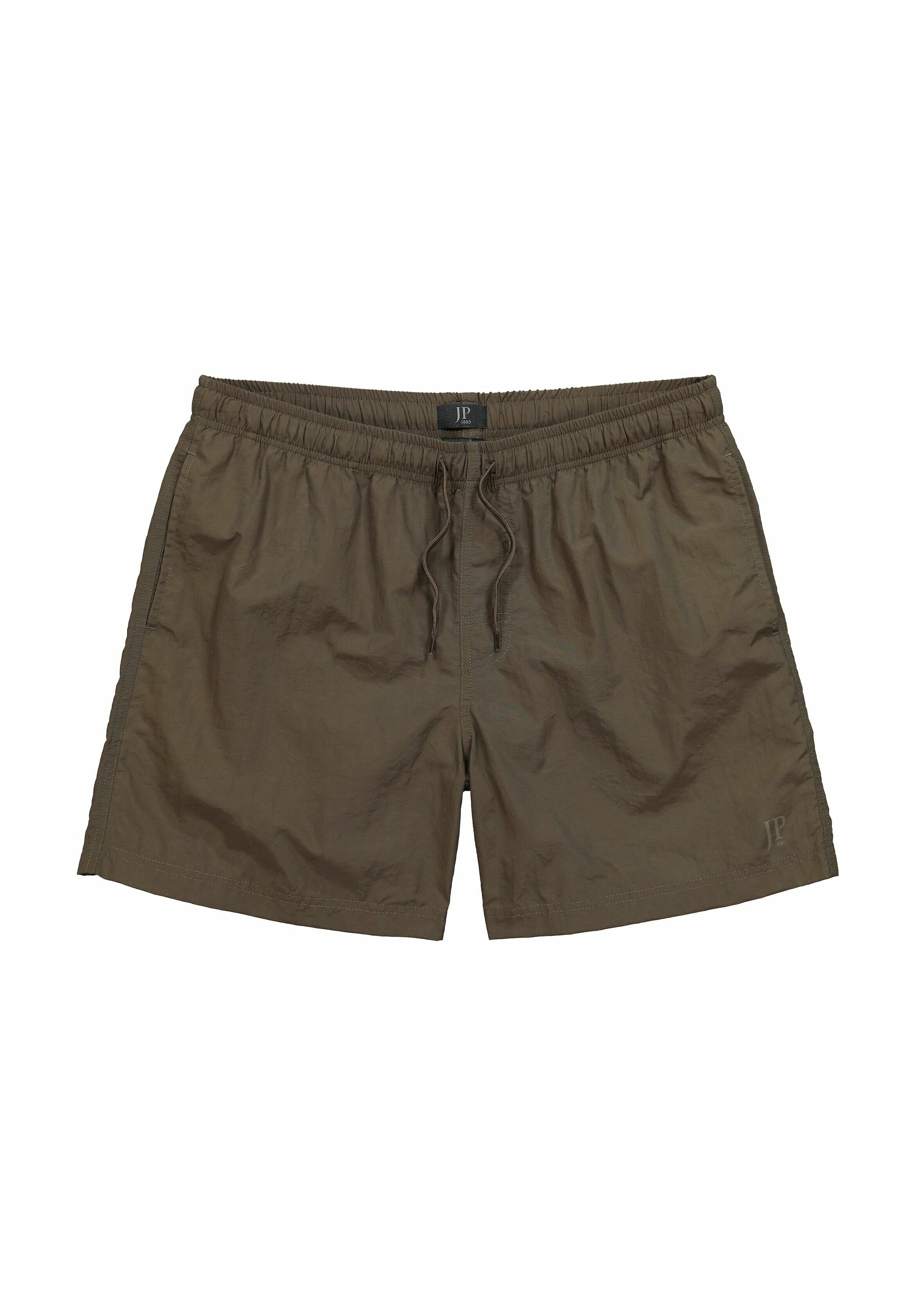 JP 1880 Herren Badeshorts, Große Größen – Mit Kontrastbund, 3 Taschen & Mesh-Innenslip