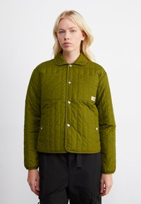 The North Face REVERSIBLE VISOKE JACKET - Outdoorová bunda - forest olive/pine needle