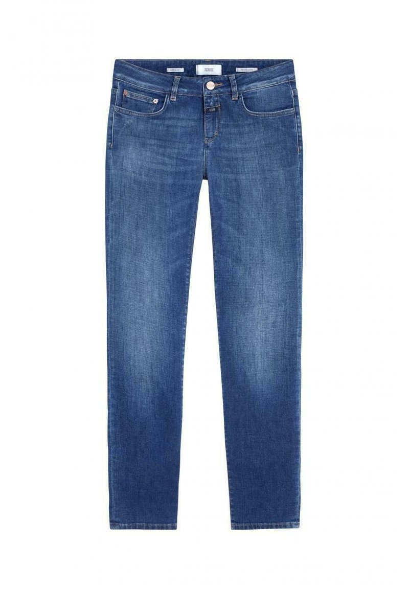 closed Slim fit jeans blauw