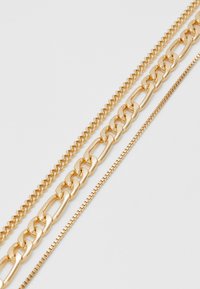 Weekday UNITY NECKLACE 3 PACK - Colar - gold-coloured