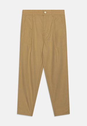 LOOSE TAPERED FIT  - Pantalones chinos - sand