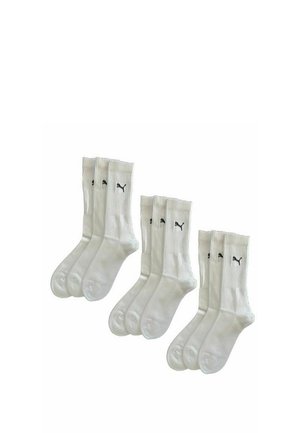 CREW UNISEX 9 PACK - Socken - white