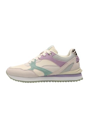 DAWN - Sneaker low - white lilac aqua zebra