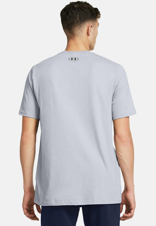 FOUNDATION - Print T-shirt - mod gray medium heather3
