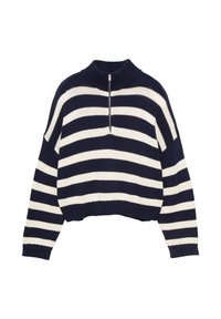 STRIPED QUARTER - Trui - blue denim