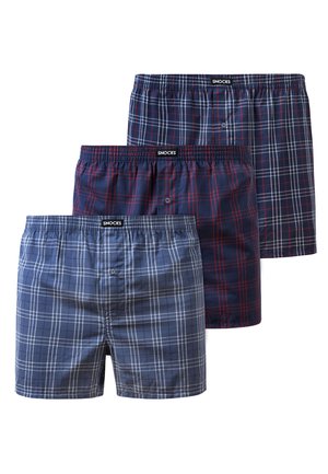 AMERICAN 3 PACK - Boksershorts - big check