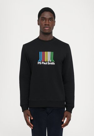 MENS STRIPE - Sweatshirt - black