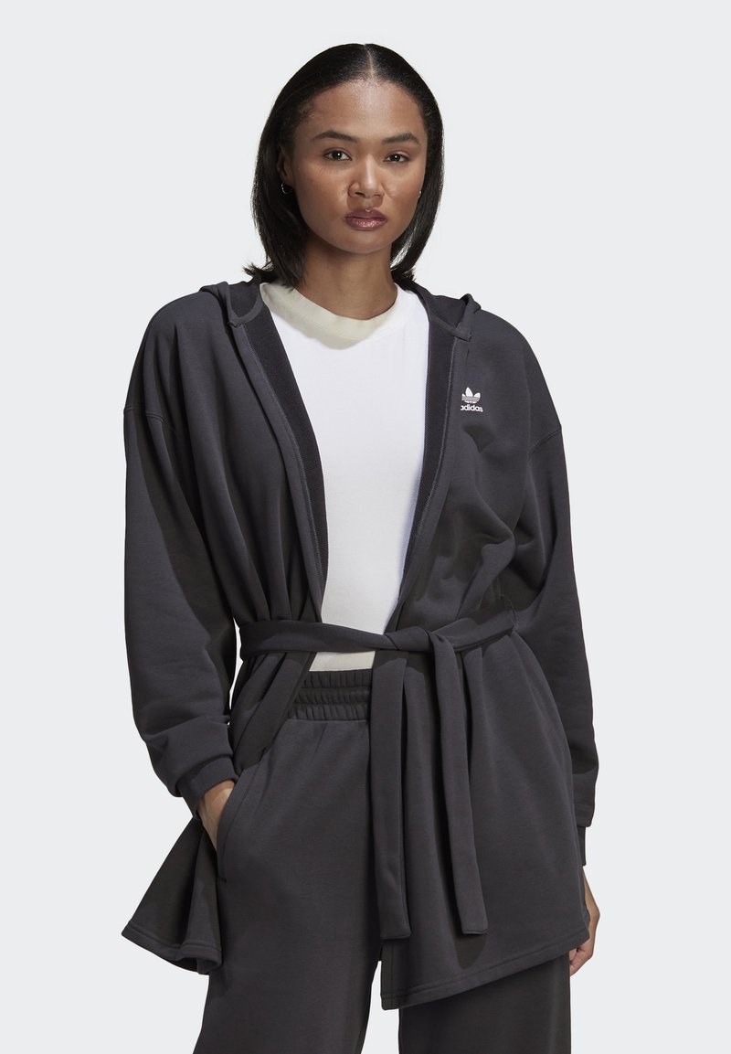 adidas Originals CARDIGAN Sweatjacke carbon/schwarz Zalando.at