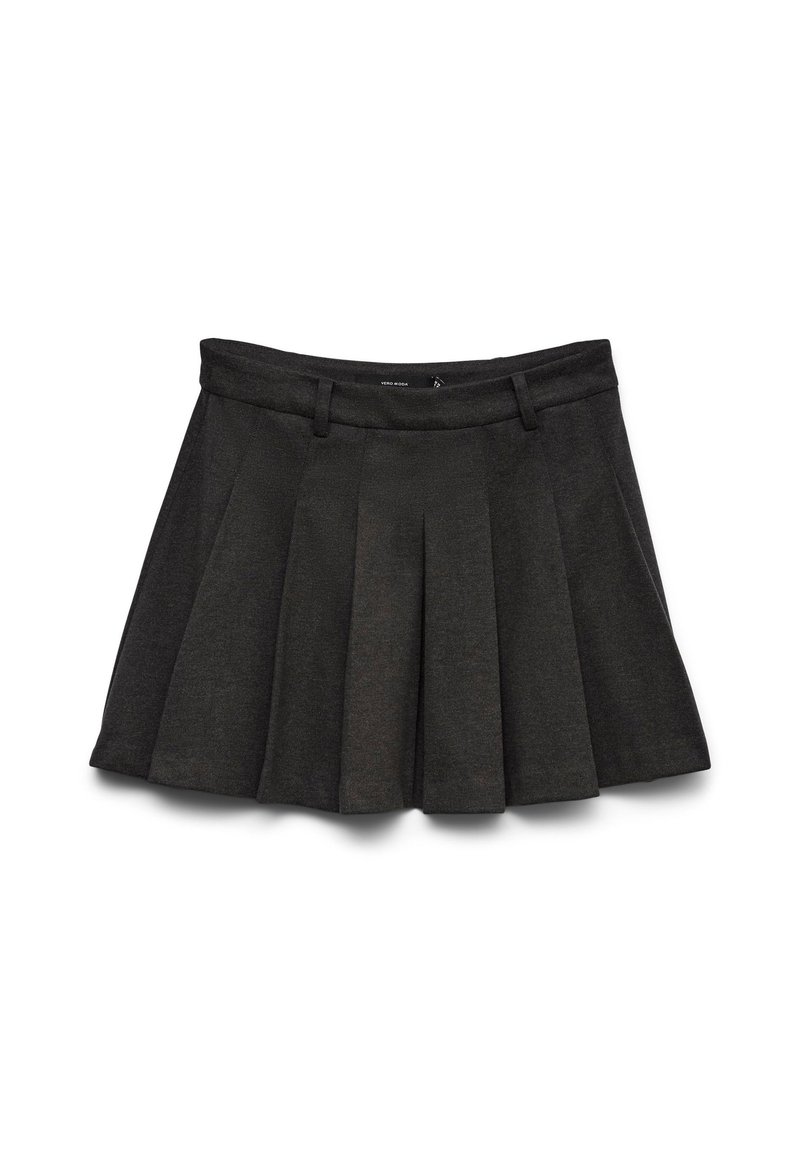 Vero Moda Minirok donkergrijs gemêleerd