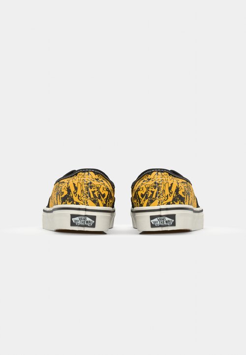 Vans AUTHENTIC UNISEX - Trainers - black/yellow — foto 5