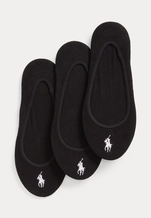 Polo Ralph Lauren ULTRALOW LINER SOCK 3 PACK - Ponožky do tenisiek - black