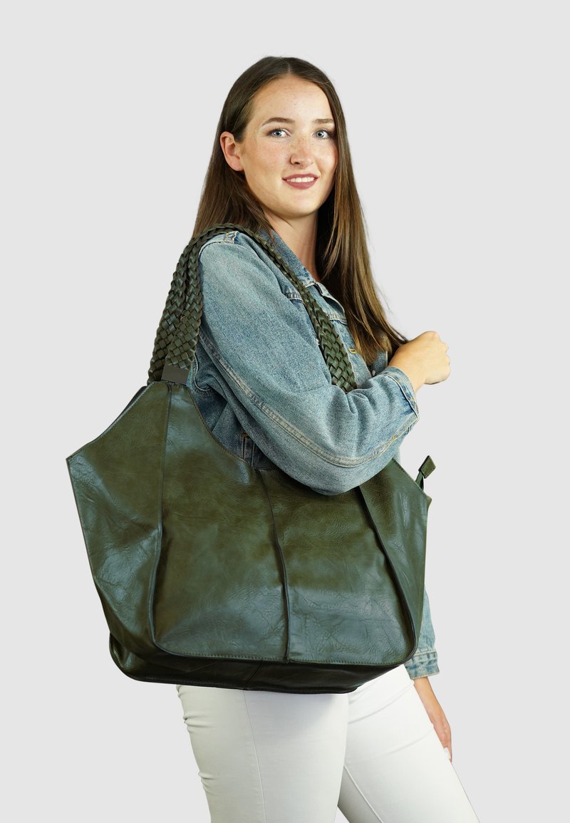 Harpa XL SCHULTER - Handtas - army green